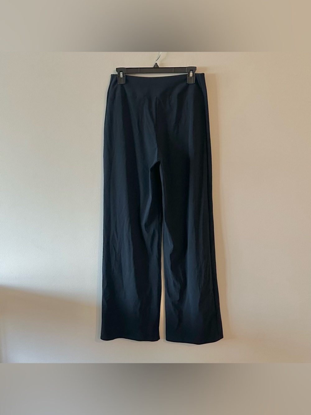 ATHLETA Cosmic Wide Leg Pants Work Travel Dark Navy Blue 8 Lightweight - Picture 2 of 8